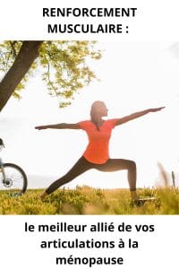 Femme de 50 ans faisant des exercices pour protéger ses articulations à la ménopause